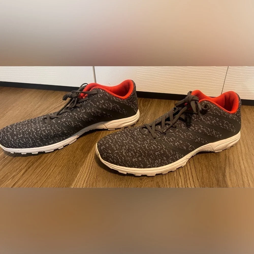Women's Inov Ropetec Gray With Red Lined Sneakers